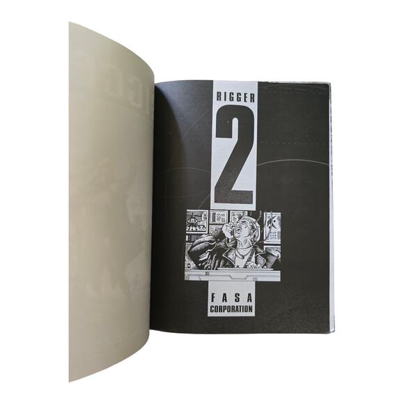 Rigger 2 Shadowrun Jonathan Szeto FASA Book Vintage 1997 Game Strategy Guide - Picture 2 of 5